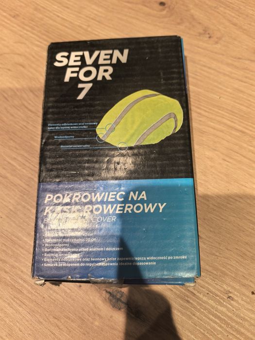 Pokrowiec na kask rowerowy Seven for 7