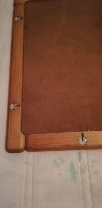 Espelho pinho, 70x50cm, usado