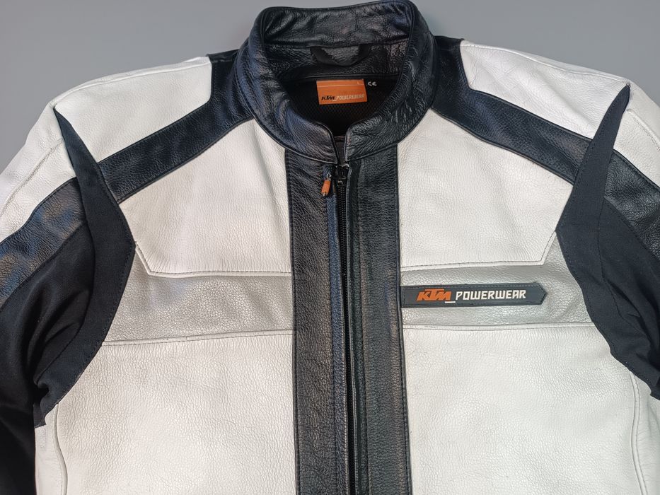 Оригинальная кожаная мотокуртка KTM PowerWear (L) / Топ защита SAS-TEC