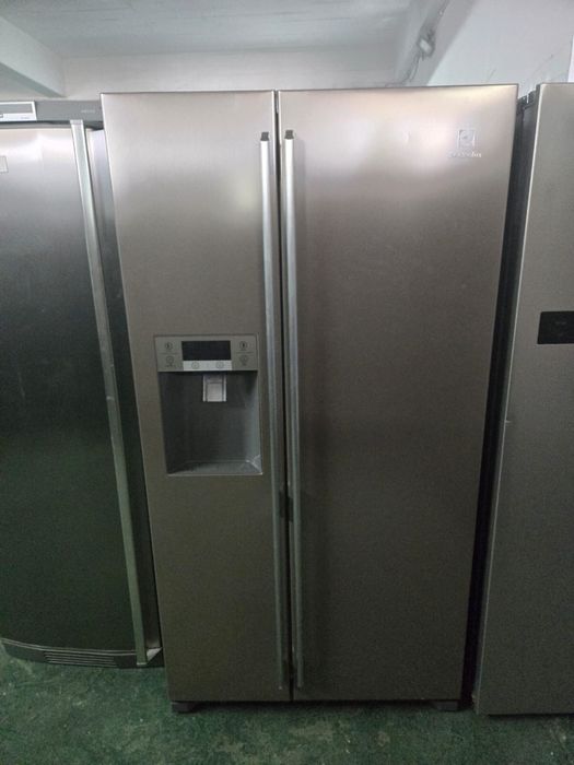 Frigorifico electolux americano cinzento