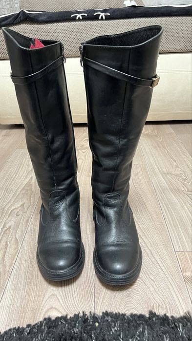 Шкіряні сопоги 37 р