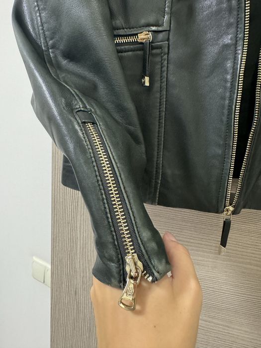 Шкіряна куртка Massimo Dutti
