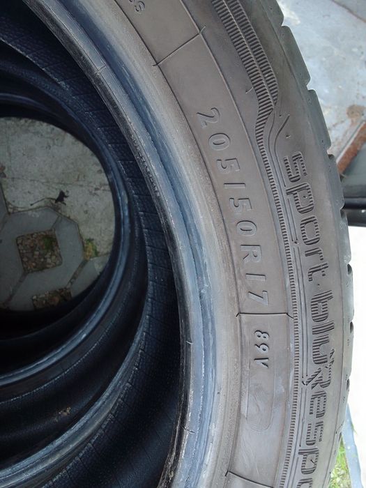 4 Opony letnie 205/50r17 DUNLOP