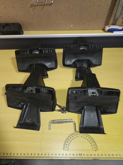 Apoios de barras Thule Evo Clamp - 710500 + Kit THULE CLAMP