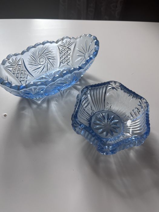 Miseczki blekitne PRL