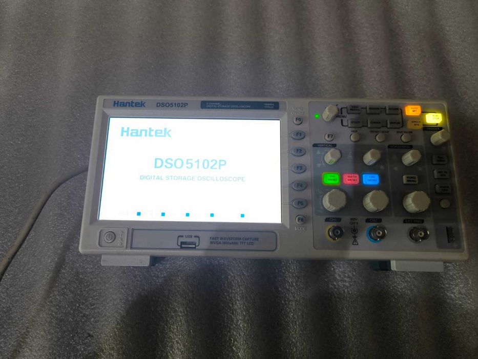 Осциллограф Hantek DSO5102P, 100 МГц, 2 канала, 1 Гвыб/с.