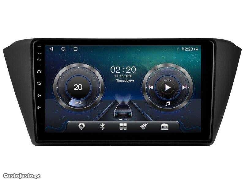 Auto-rádio 9 Polegadas Android 14 Skoda Fabia 2015 a 2019