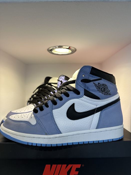Nike Air Jordan 1 University Blue r. 41 EU41 Jordany AJ1 sneakersy buty streetwear retro niebieskie białe koszykarskie lifestyle casual