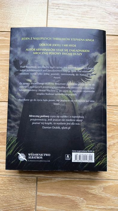 "Mroczna połowa", Stephen King