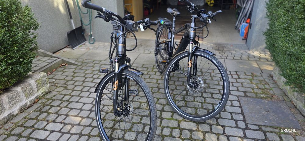 2 rowery elektryczne Haibike Suduro