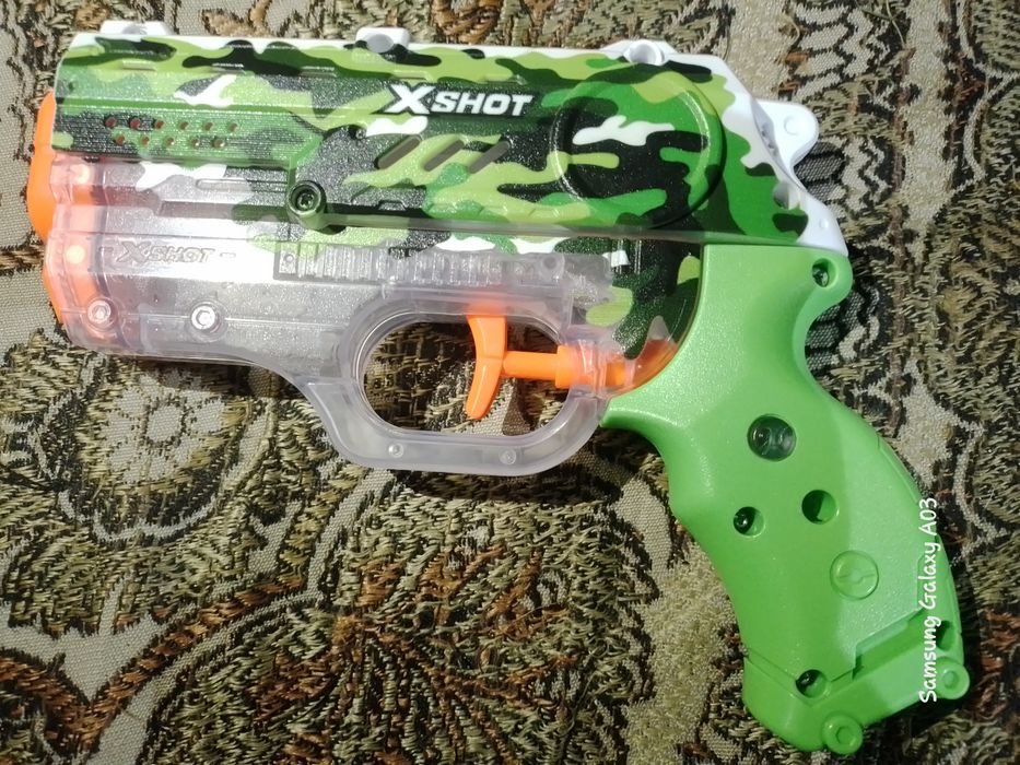 Водный пистолет бластер Zuru X-Shot Fast Fill Skins Nano Jungle Camo