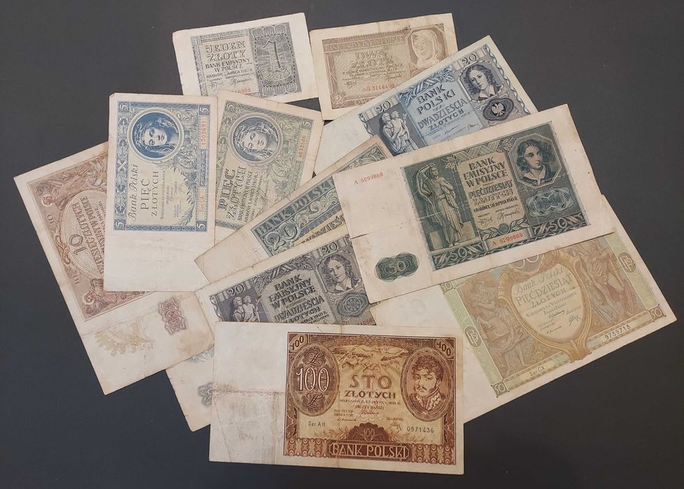 Австро-Угорські крони, польські злоті