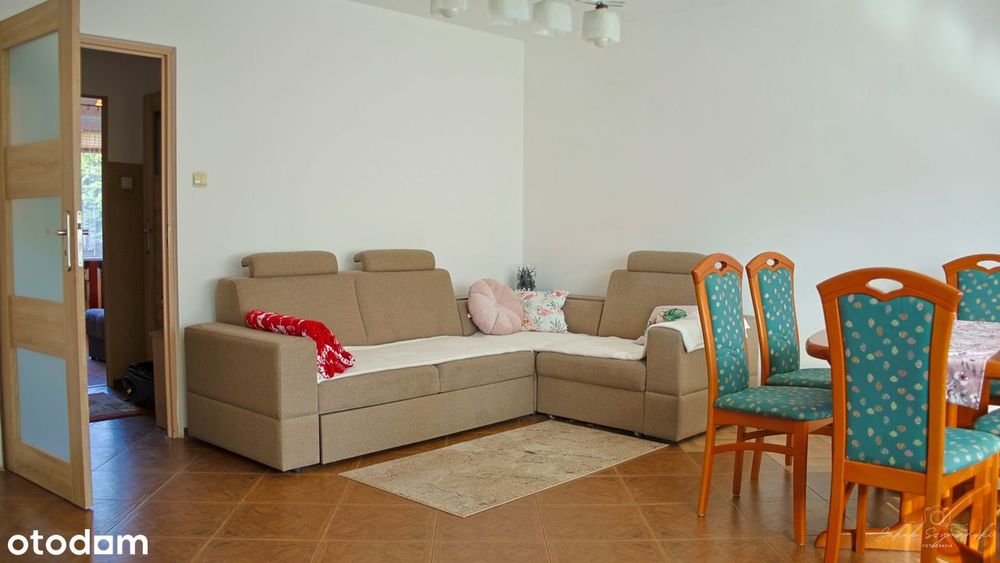 Dwupokojowe mieszkanie 48m2 z balkonem + piwnica 5m2 (ul. Kombatantów)
