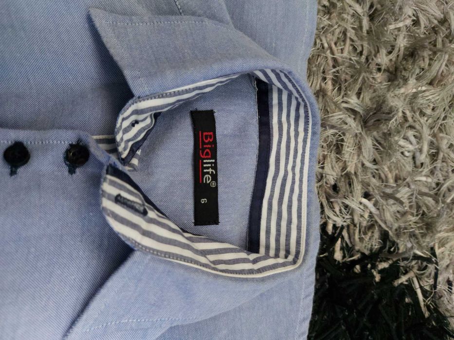 Camisa menino big life 6/7 anos