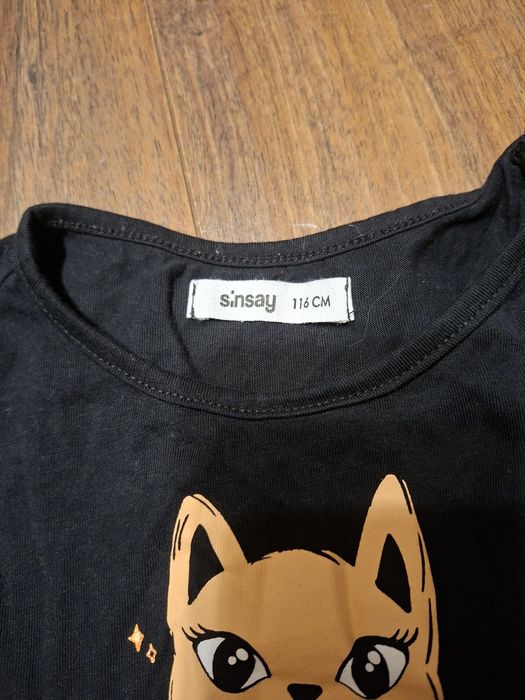 Sukienka 116 Sinsay przebranie strój nietoperz halloween