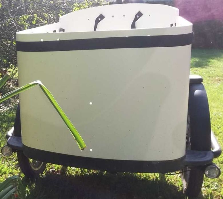 bicicleta/tryke de transporte elétrica (entrega PORTO)