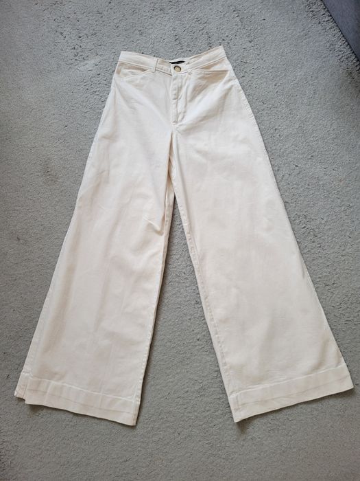 Джинси широкі, штани, zara