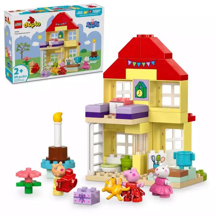 LEGO DUPLO Urodzinowy domek Peppy 10433. LEGO
