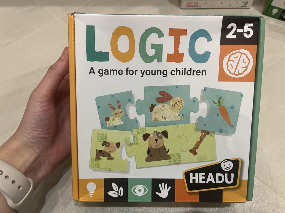 Пазли puzzlika, розвиваючі пазли на логіку, lego duplo, Headu logic,