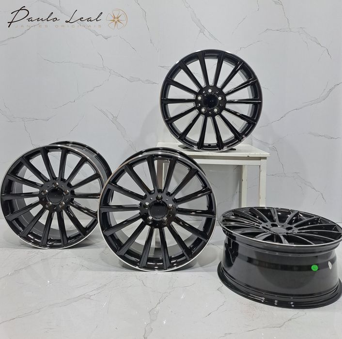 Jantes 19" LOOK Mercedes AMG turbine A B CLA GLA Vito Viano 5x112