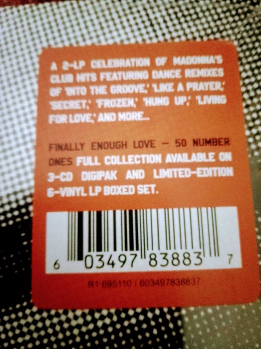 Madonna - " Finally enough Love! #1's Remixed "