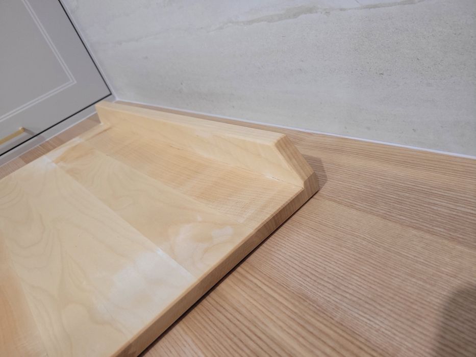 Stolnica  nakładka na blat jesion -jawor -dąb
