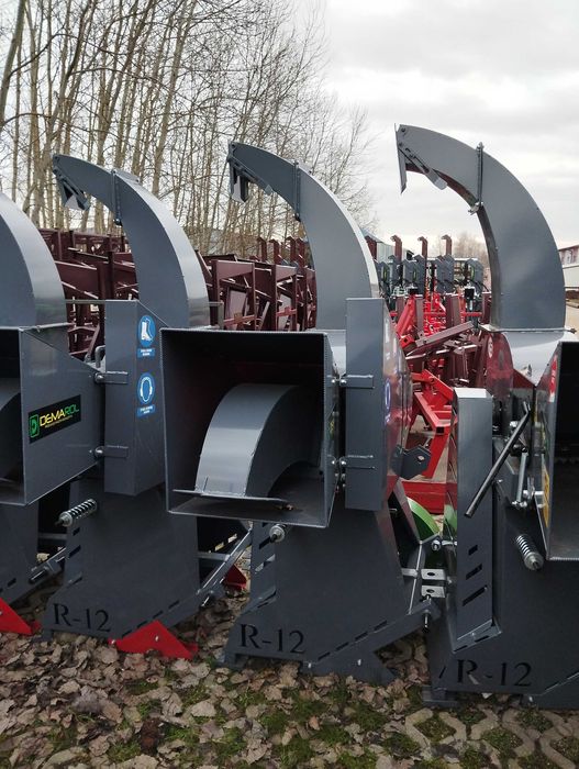 BLACK WEEK Rębak do gałęzi bębnowy R-12