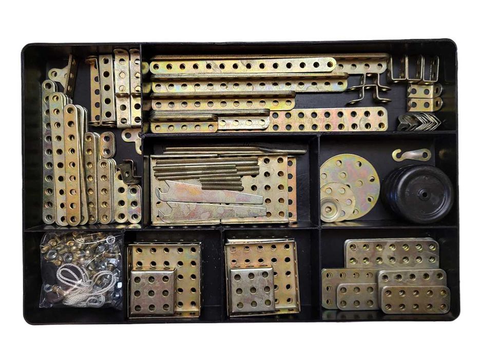 Конструктор металлический №5, самый большой набор 36 различных моделей