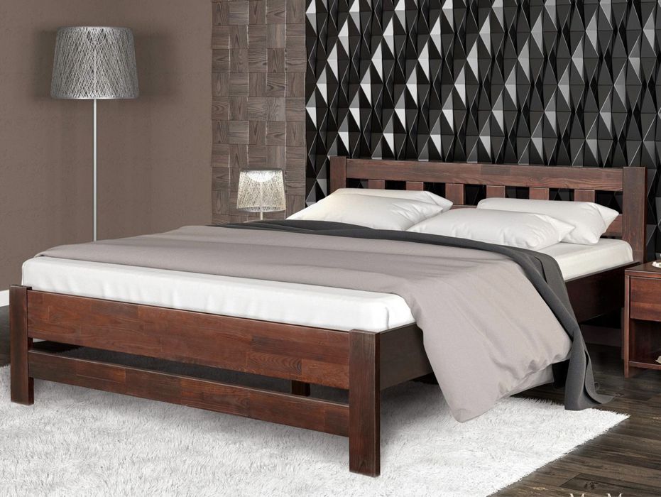 Ліжко 140,деревяне,двохспальне,тумба,матрац,ламелі,дерево,в наявності!