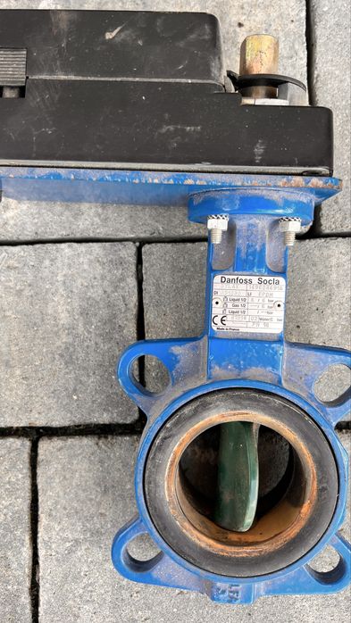przepustnica Socla SYLAX z napędem elektr