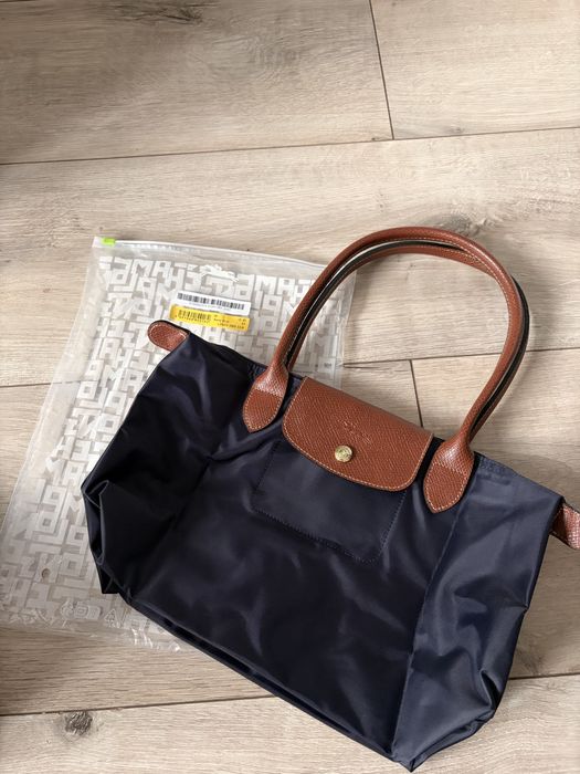 Longchamp Le Pliage M Navy Blue - Nowa, Oryginał