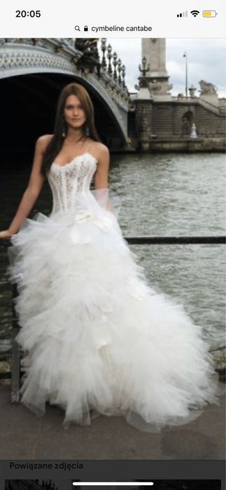 Suknia ślubna Cymbeline Cantabe r. 34/36