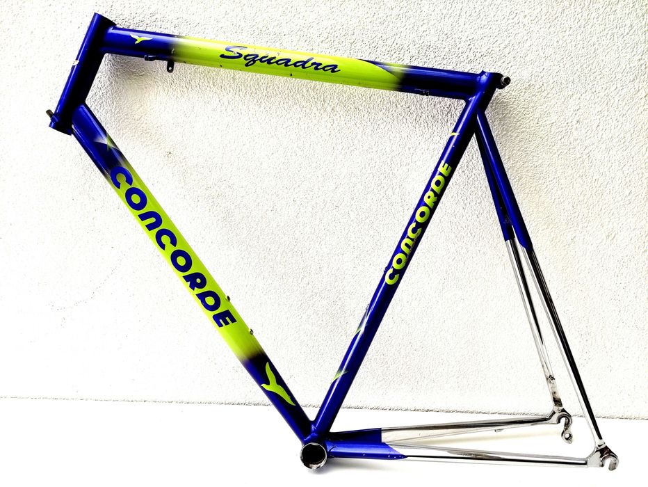 Kultowa Rama szosowa Stalowa Concorde Squadra Columbus BRAIN