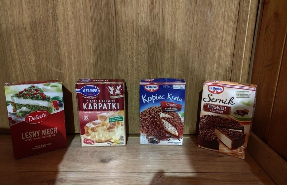 Zestaw mieszanek do ciast