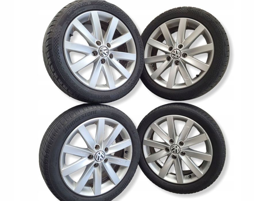 vw golf vi vii koła felgi opony alufelgi 225 45 r17 5k0601025f