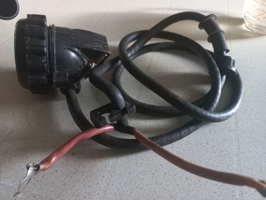 Лампа шахтарська, без лампочки, часів, СРСР.
Під ре