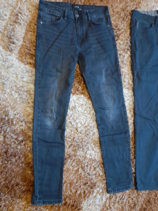 Spodnie jeansowe dla chłopca, męskie rozm.S   29-32