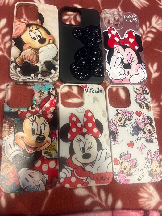 Conjunto de Capas para iPhone 13 Pro Max da minnie