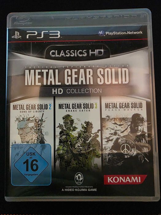 Metal Gear Solid HD Collection Classics HD Unikat Playstation 3 PS3