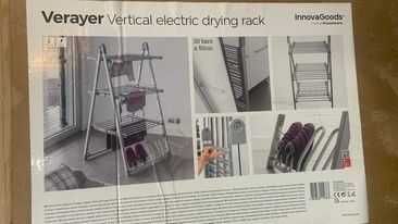 Estendal de roupa elétrico