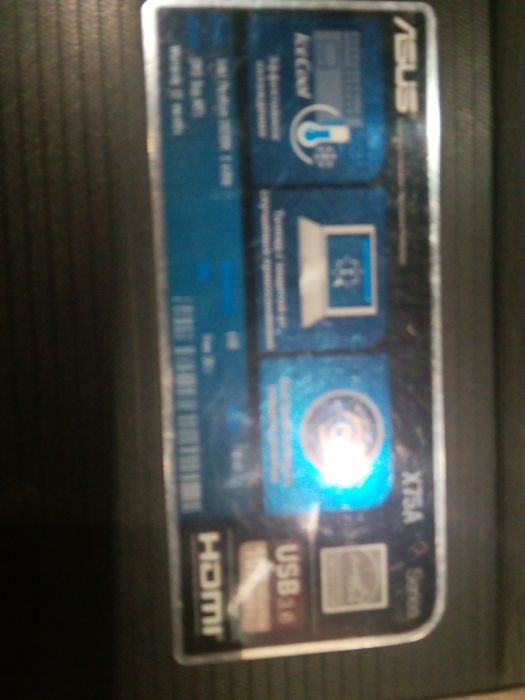 Продам ноутбук Asus X75A.