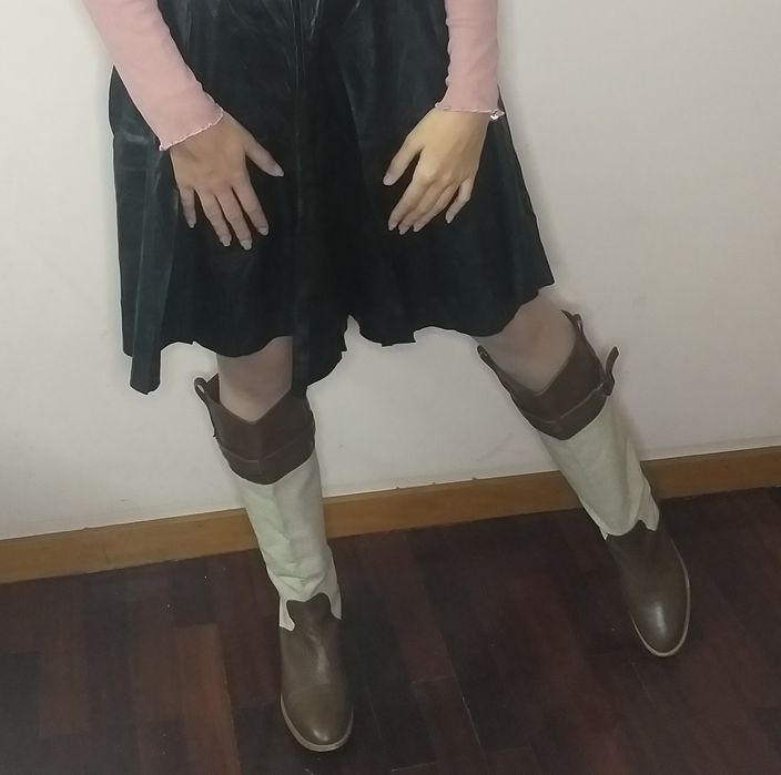 Botas Cano Alto Zara