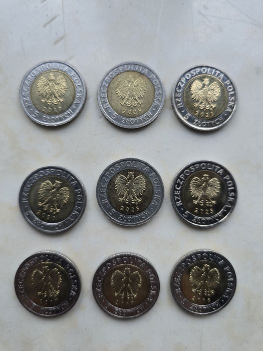 5zł okazjonalne dla kolekcjonera