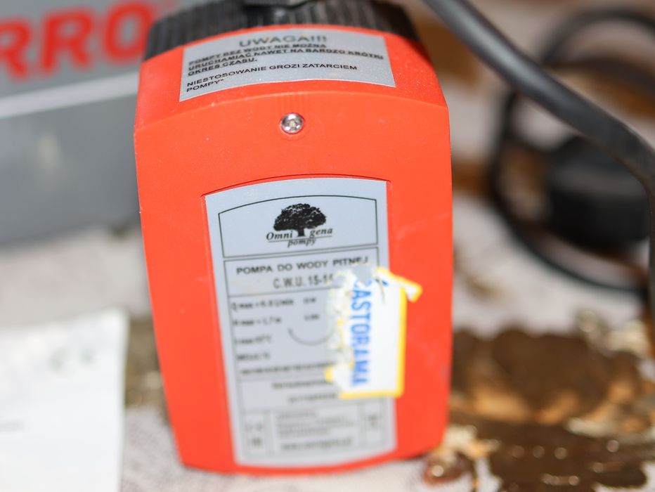 Pompa do wody omni gena + gratis
