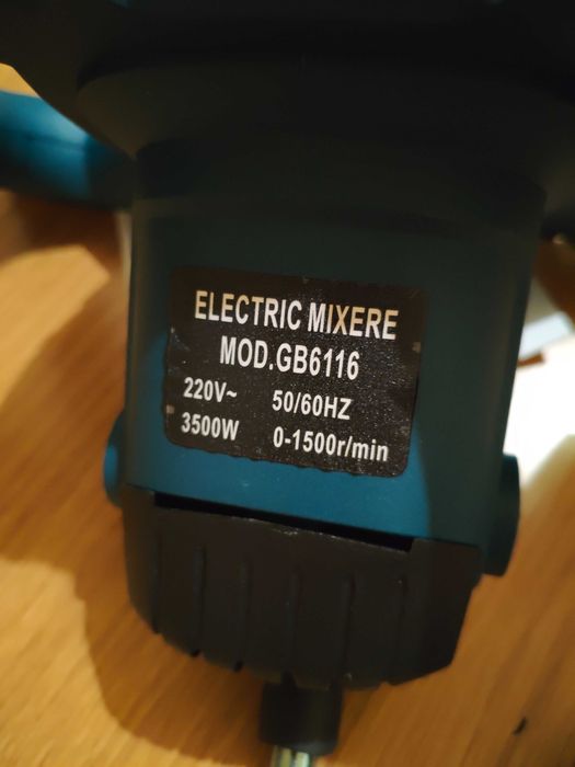 Misturador de Cimento - 3500W - Novo
