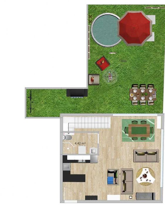 Casa em Aldeia - Oferta Design T3 de dois pisos e logradouro
