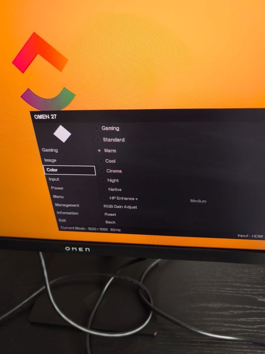 Monitor Gaming HP OMEN 27 FHD | 27" | 165Hz