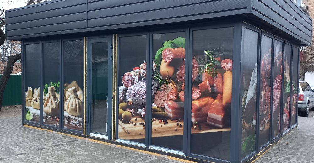 Рекламні банери, плівка оракал,  Плотерна порізка, реклама,