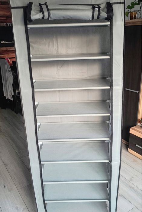 Szafka tekstylna  na buty ubrania 9 pólek