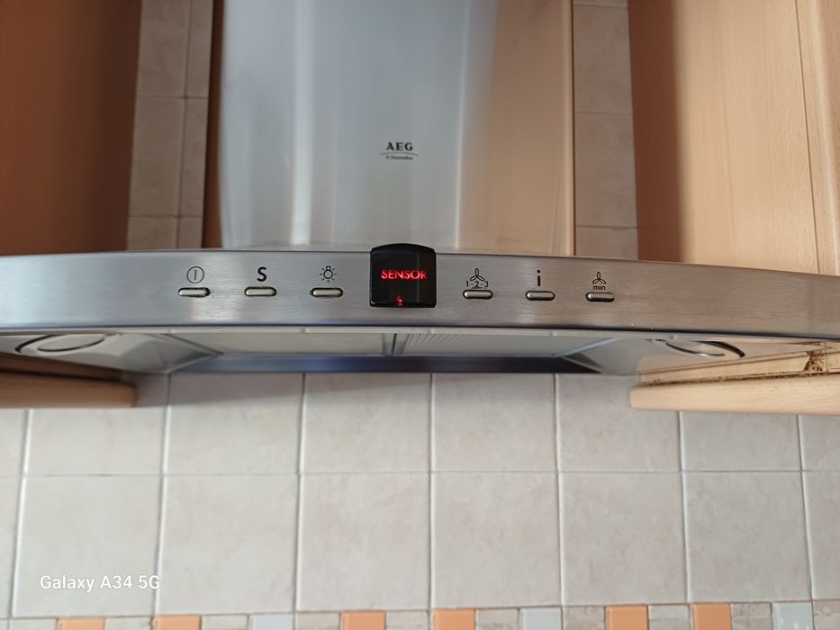 Exaustor AEG cinzento